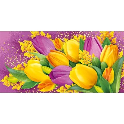 Конверт для денег Без надписи 84х168 мм