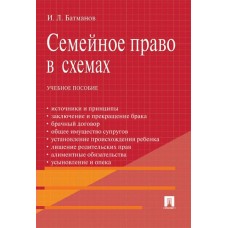 Батманов И.Л. Семейное право в схемах.Уч.пос./2023