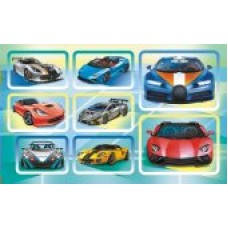 Наклейка Спортивные авто 97х160 мм