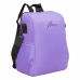 Рюкзак школьный  лаванда,укрепленная спинка, 29х33х14 см. Grizzly