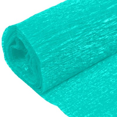 Бумага для творчества гофрированная  50*200см морская волна Darvish