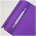 Папка скоросшиватель пластик.с прозрачным верхом А5,180мкм, фиолетовая с прозр. верхом, Berlingo