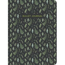 Блокнот   Блокнот в точку: Bullet Journal (листья) Эксмо