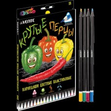 Карандаши 18цв. пластик 