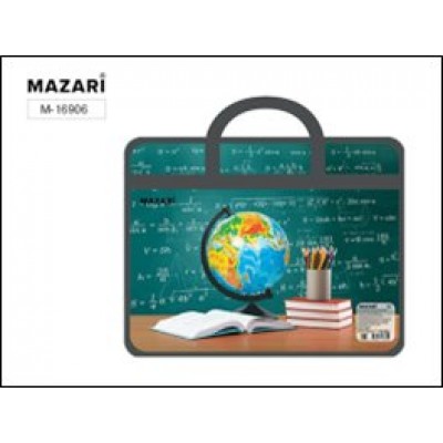 Папка с ручками А4 STUDY , 330*260*75 мм, пластиковая Mazari