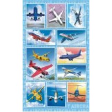 Наклейка Самолеты 97х160 мм