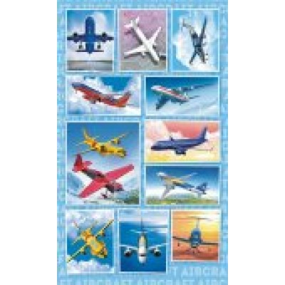 Наклейка Самолеты 97х160 мм