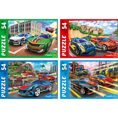  54 элемента. Городские гонки (Арт. П54-8516)