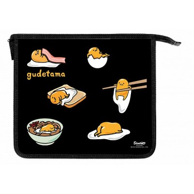 Папка для тетрадей А5 Gudetama, пластиковая,  на молнии Centrum