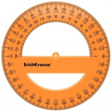 Линейка транспортир  360град.12см Neon, ассорти, коробка-дисплей Erich Krause