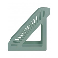 Лоток д/бумаг вертикальный  СТАНДАРТ- ДЫМЧАТЫЙ. НЕФРИТ, 280х100х245 Проф-Пресс