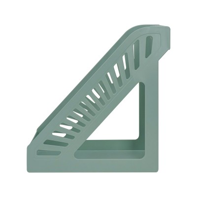 Лоток д/бумаг вертикальный  СТАНДАРТ- ДЫМЧАТЫЙ. НЕФРИТ, 280х100х245 Проф-Пресс