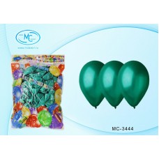 Воздушный шар BASIR/металлик, цвет зеленый,  (12) 30 см