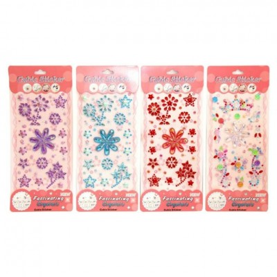 Для творчества Стразы-наклейки декоративные  10*17см.Ассорти Альянс