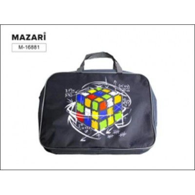 Папка с ручками А4 CUBE, 335*260*60 мм, с ручками, ткань с печатью Mazari
