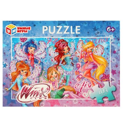  Winx. 104 детали. 190х141х35мм.