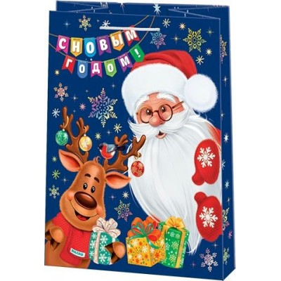 Пакет Бумажный ламинир  НГ 260х327х136 мм