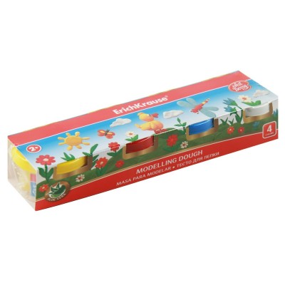 Тесто для лепки 4цв.  ArtBerry 