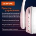 Наушники беспроводные  игровые накладные, с ушками, светящиеся, розовые  VZV-23M, DASWERK