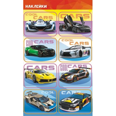 Наклейка Гонки 97х160 мм