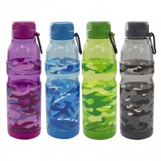 Бутылка для воды  универсальная, пластик, 700 мл, ассорти ALINGAR