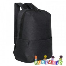 Рюкзак школьный  черный,24х34х12 Grizzly