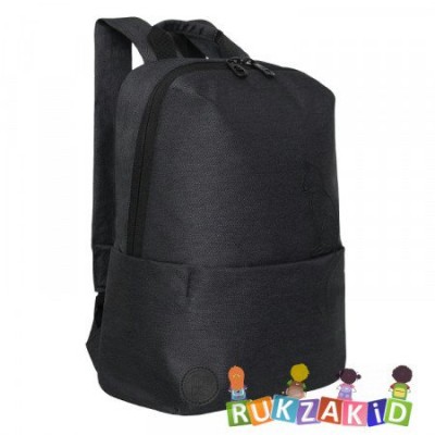 Рюкзак школьный  черный,24х34х12 Grizzly