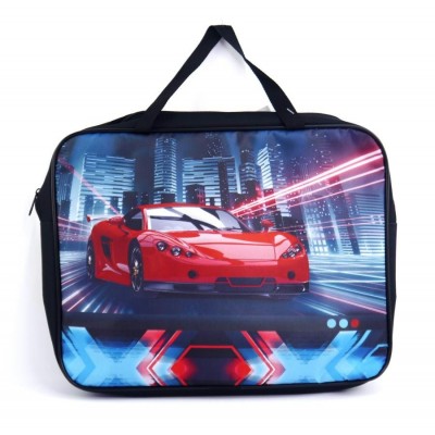 Папка с ручками А4 STYLISH AUTO, 335*260*60 мм, ткань с печатью Mazari