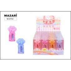 Точилка пластиковая 1 отверстие ЛАПКИ, Mazari