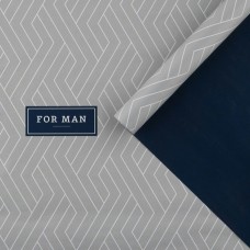 Упаковочная бумага Глянцевая двухсторонняя «For man» 70х100 см
