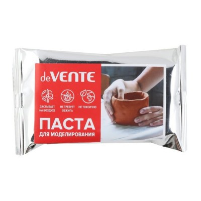 Паста для моделирования  150гр, терракотовая,самозатвердевающаяся deVente
