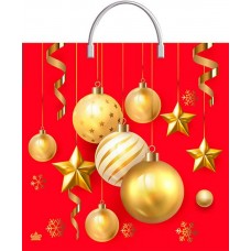 Пакет Полиэтиленовый Алое золото НГ 36х37(100) с пластс.ручками