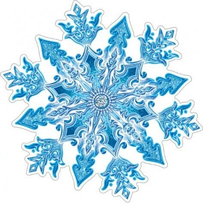 Украшение Снежинка 180х180 мм