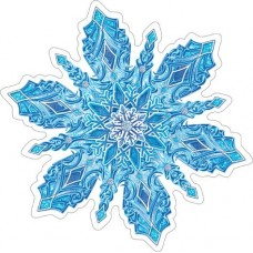 Украшение Снежинка 180х180 мм
