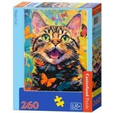  B2-27637 Счастливая кошка, 260 деталей MIDI