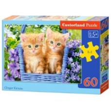  B5-066247. Рыжие котята, (60 деталей MIDI)