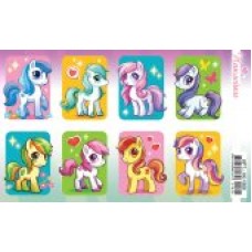 Наклейка Пони 97х160 мм