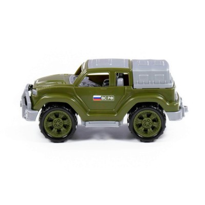 Игрушка пластик.  Автомобиль-джип военный 