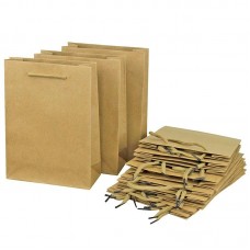 Пакет Бумажный крафт 180х230х100 мм