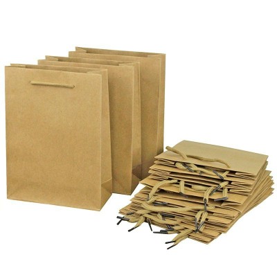 Пакет Бумажный крафт 180х230х100 мм