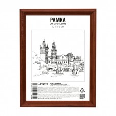 Фоторамка деревянная 10*15см  МДФ, итальянский орех, акрил.стекло, профиль N1 deVente