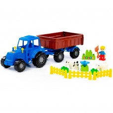 Игрушка пластик.  Трактор 