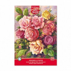 Папка для акварели А4 20л., склейка , ArtBerry 