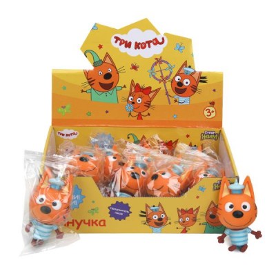  Игрушка антистресс тянучка Коржик Три Кота, песок