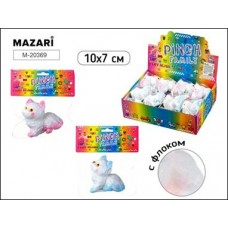 Игрушка антистресс   КОТИК,10*7 см, 2 цвета в ассортименте, Mazari