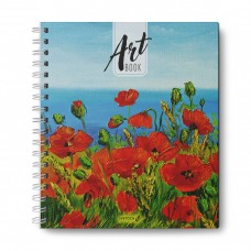 Скетчбук 239*205мм. спираль Блокнот-Sketchbook 239*205мм, 80л,