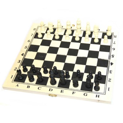 Игра настольная  Шахматы деревянные 30*30см . Альянс