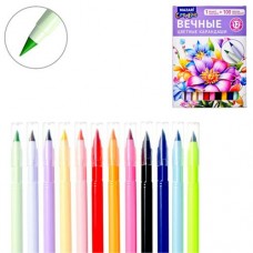 Карандаши 12цв. пластик ВЕЧНЫЕ,картон.уп. Mazari