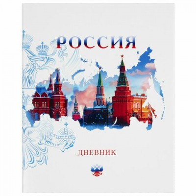 Дневник школьный  40 л., на скобе,обложка картон,