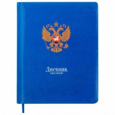 Дневник школьный универс. 48 л., кожзам(твердая с поролоном), печать,цветной блок,